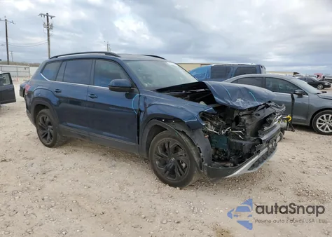 2023 Volkswagen Atlas 3.6L V6 Se W/Technology from USA, damaged, VIN 1V2WR2CA3PC507742